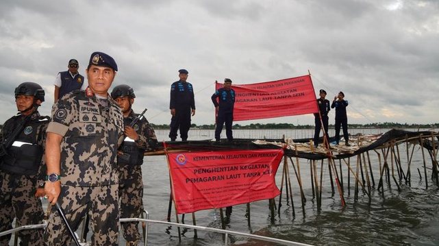 Pagar Laut Misterius Sepanjang 30 Km di Tangerang Disegel KKP Atas Perintah Prabowo